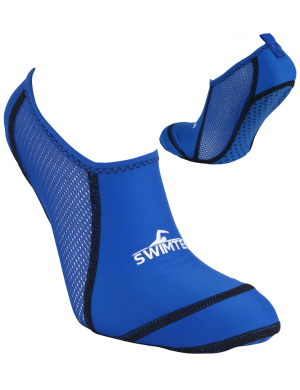 SwimTech Pool Socks - Blue